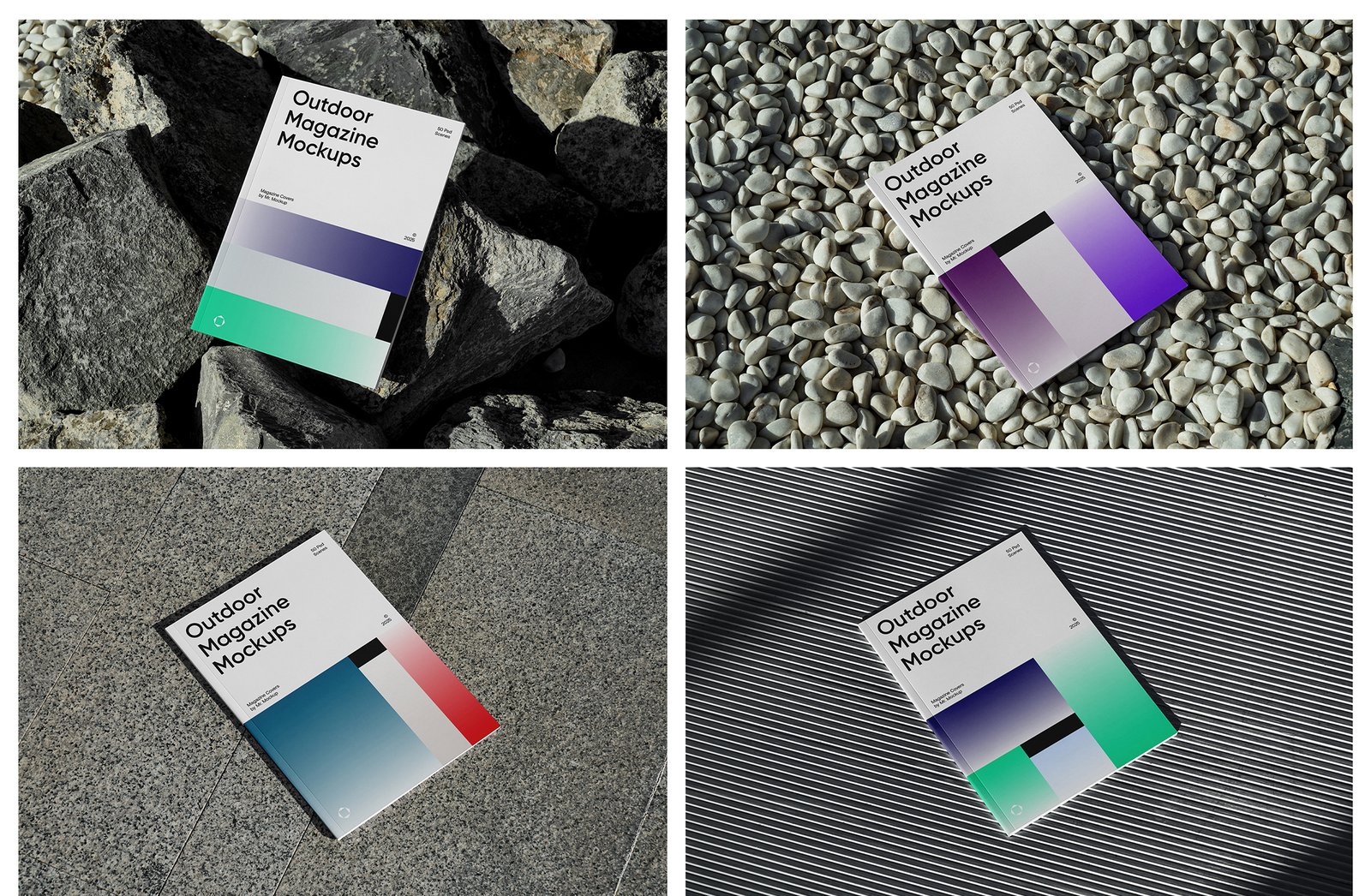 Outdoor Magazine Mockups