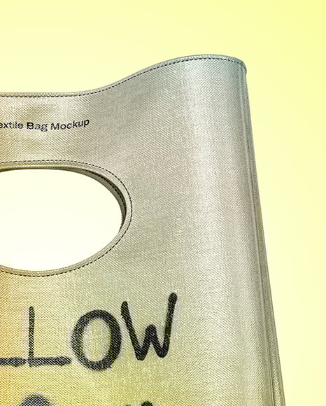 Metallized Shopping Bag Mockup