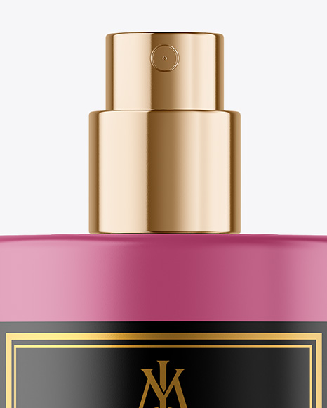 Matte Perfume Bottle Mockup