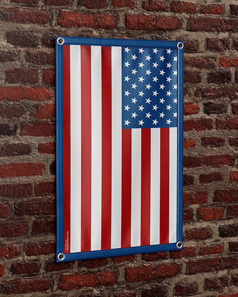 Banner Flag Mockup