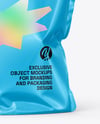 Glossy Stand-Up Pouch Mockup