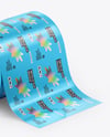 Metallic Film Roll Mockup