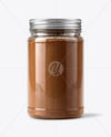 Plastic Jar with Ground Cloves Mockup