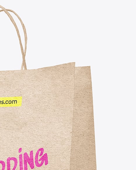 Kraft Paper Bag Mockup