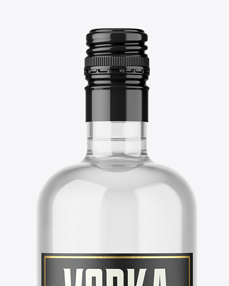 Vodka Bottle Mockup