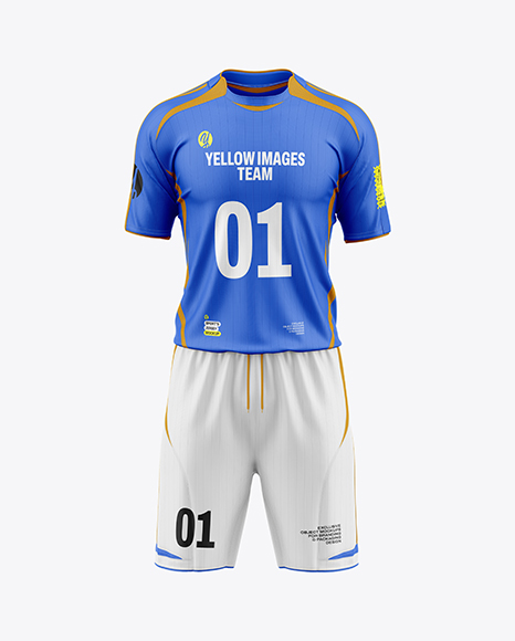 Soccer Kit Mockup - Front View