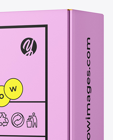 Paper Mailing Box Mockup