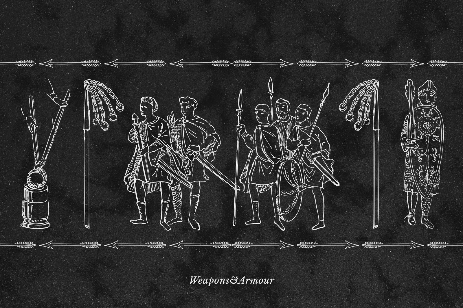 Medieval Weapons and Armour Vectors