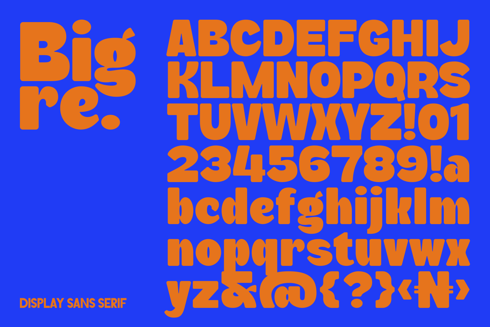 Bigre Font