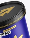 Matte Ice Cream Cup Mockup
