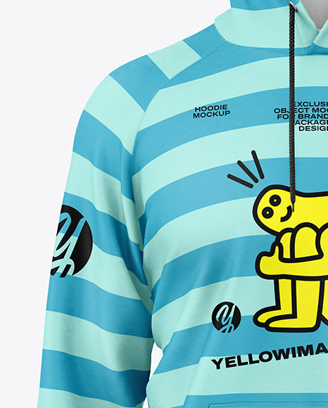 Men's Hoodie Mockup - Front View