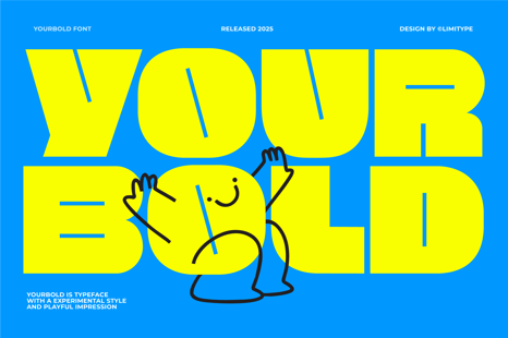 Yourbold - Bold Font - Modern modern font