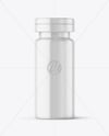 Glossy Medical Ampoule Mockup