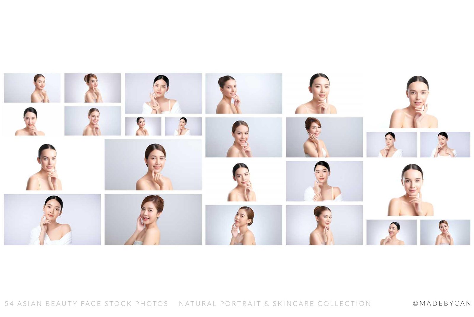 54 Asian Beauty Face Stock Photos – Natural Portrait &amp; Skincare Collection