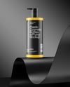 Plastic Cosmetic Bottles with Pump Cap Mockup