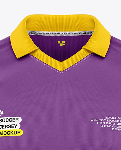 Soccer Polo Jersey Mockup