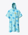 Towel Poncho Mockup