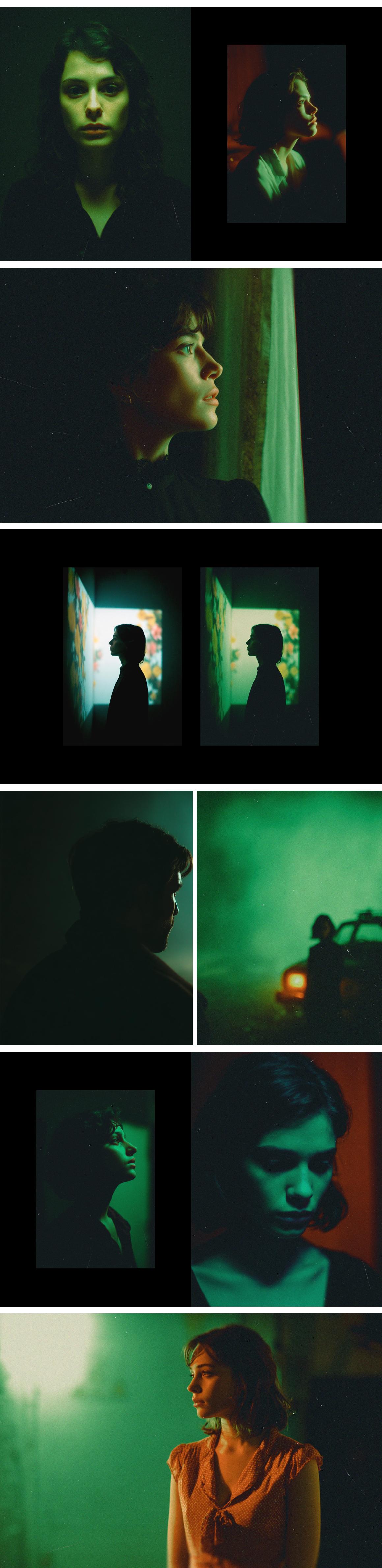 Dramatic Green Tint Effect