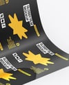 Glossy Film Roll Mockup