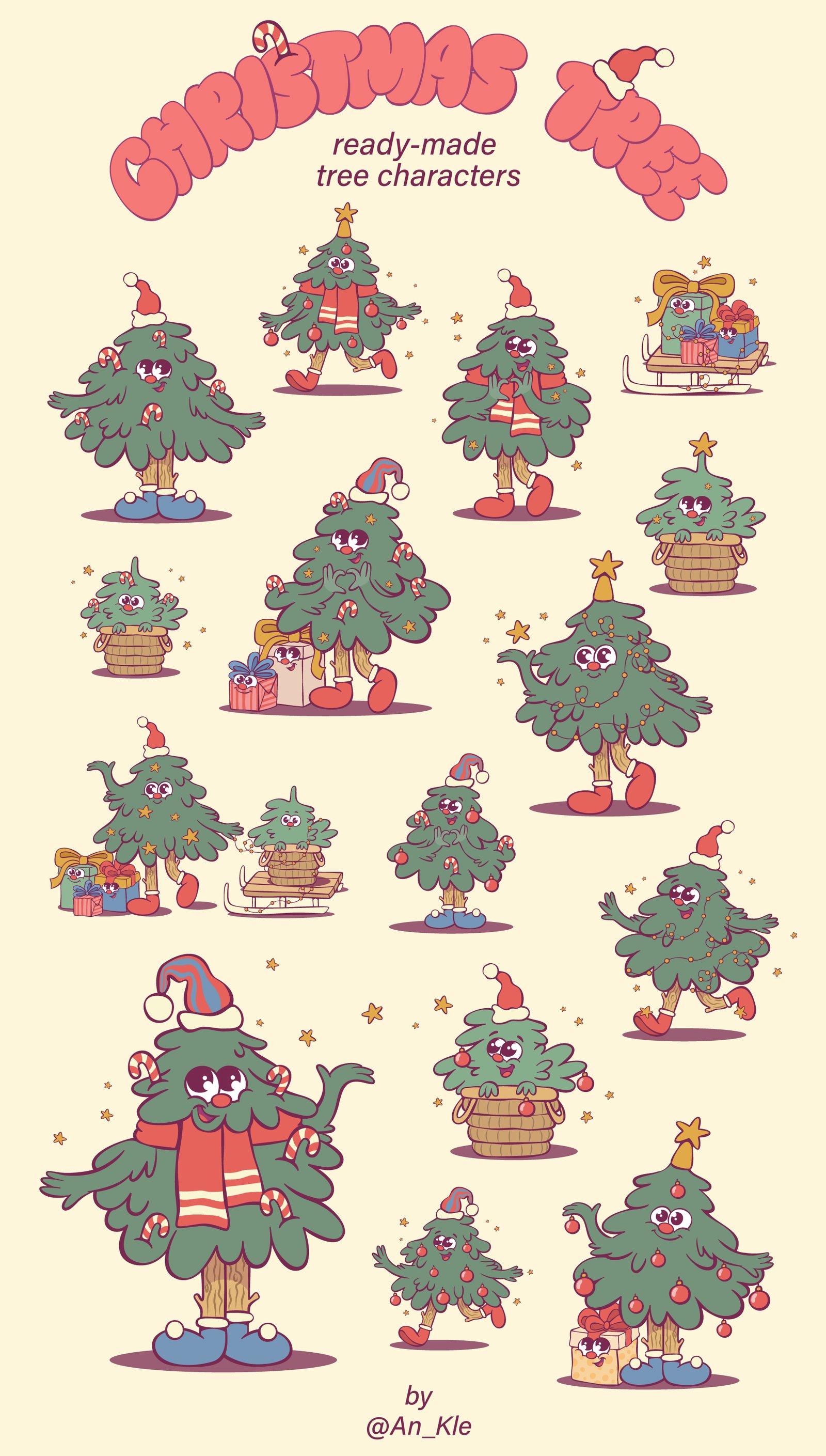 Christmas Tree Character Creator