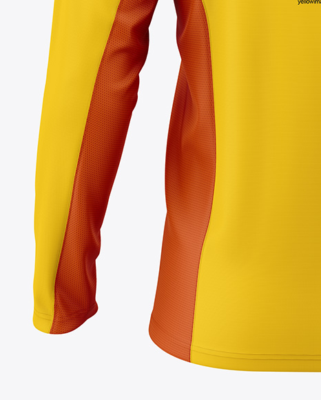 Hooded Fishing Jersey Mockup