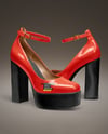 Pair of Platform Heels Mockup