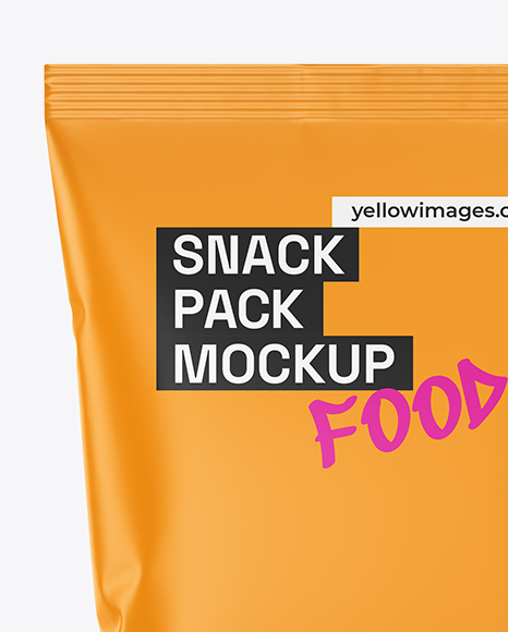 Matte Snack Pack Mockup