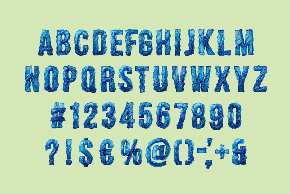 Recycling Bags Font