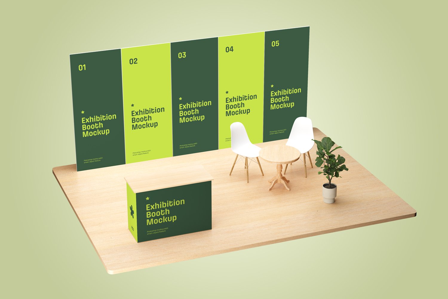 Exhibition Booth Mockups