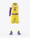 Basketball Kit Mockup - Front View