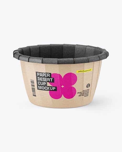 Kraft Paper Cup Mockup