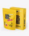 Box with Pouch Mockup