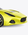 Sport Car Mockup - Side View