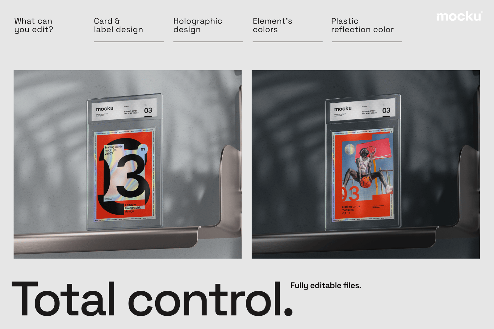 Trading Card Mockups - VOL 03