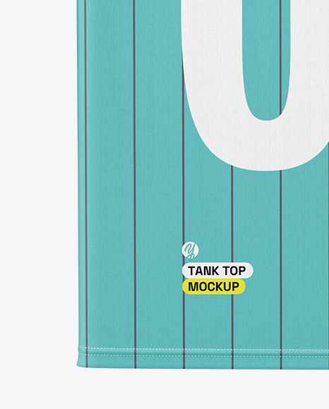 Tank Top Mockup - Back View