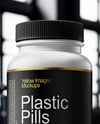 Plastic Pill Bottle Mockup