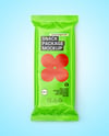 Glossy Snack Package Mockup