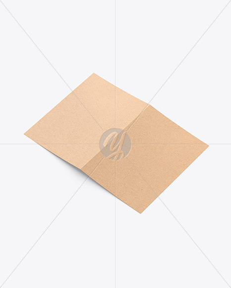 Kraft Brochure Mockup