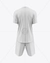 Soccer Kit Mockup - Back View