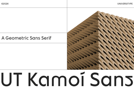 UT Kamoi Sans - A Geometric Sans Serif - Heritage font
