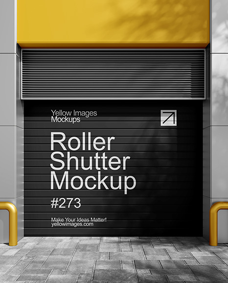 Roller Shutter Mockup