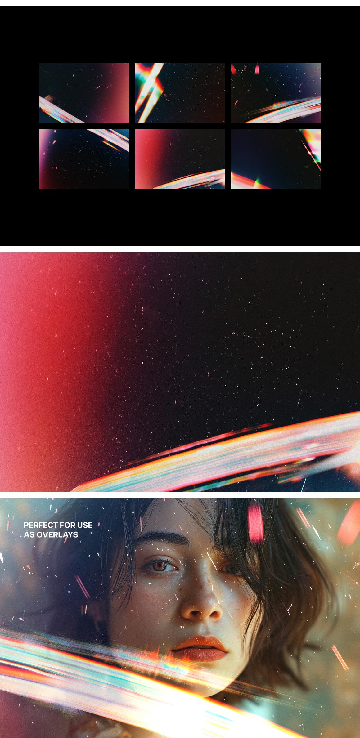 Hipster Light Leak Textures
