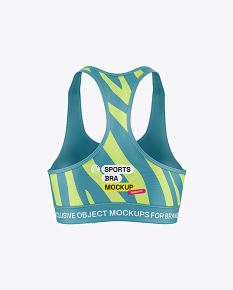Women's Sports Bra Mockup