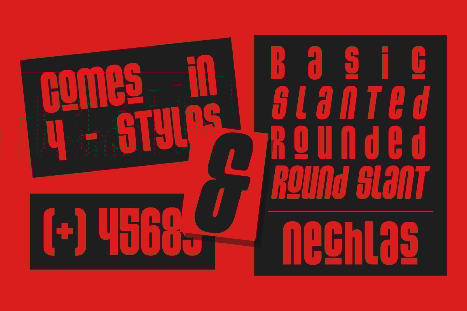 Nechlas Font