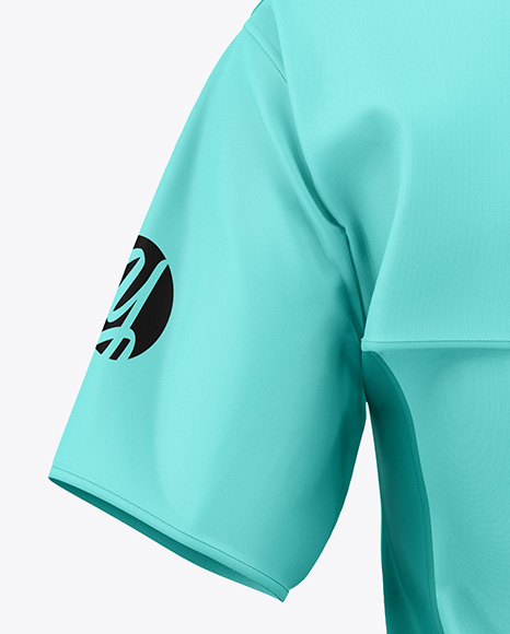 Women's Medical Shirt Mockup - Back View