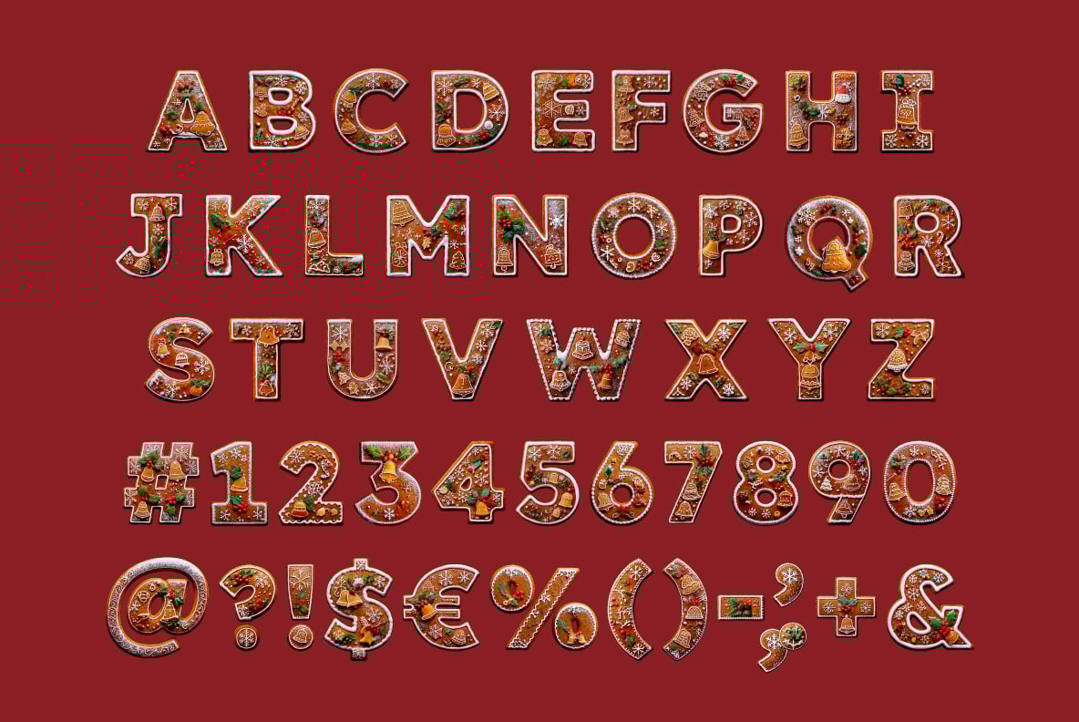 Gingerbread Dreams Font
