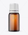 Amber Glass Dropper Bottle Mockup