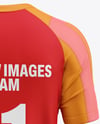 Training Short Sleeve Kit Mockup - Back View