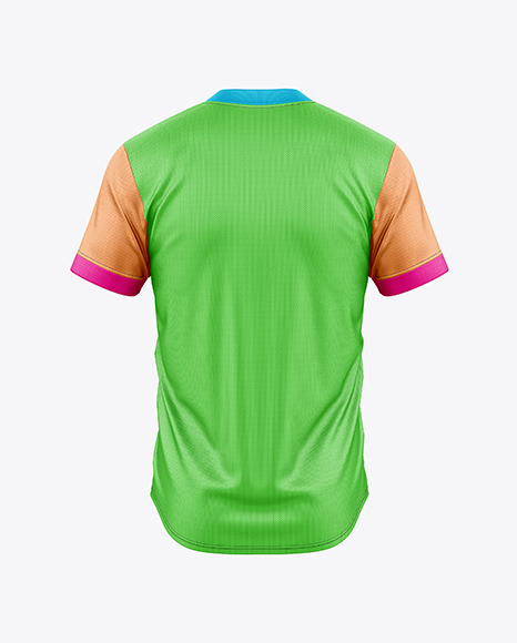 Baseball Jersey Mockup - Back View