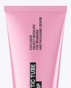 Glossy Cosmetic Tube Mockup